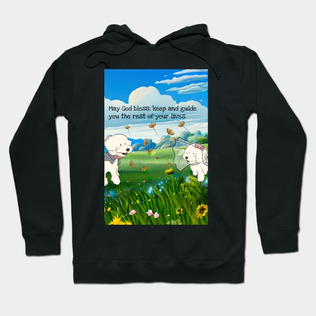 Dog Wedding Hoodie by Cheeky BB